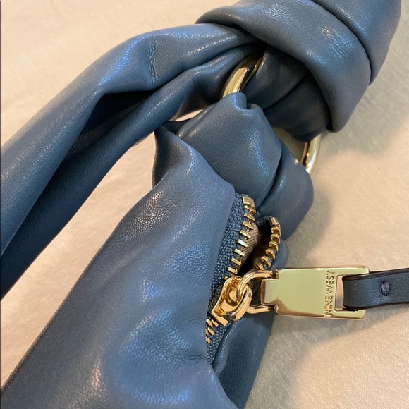 Nine West Slate Blue Hobo Bag - Picture 4 of 12